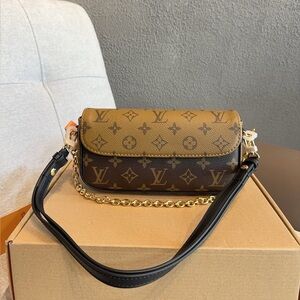 Louis Vuitton Monogram Brown Wristlet